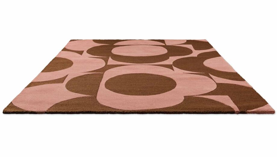 Orla Kiely Prism Flower Pink Terracotta D