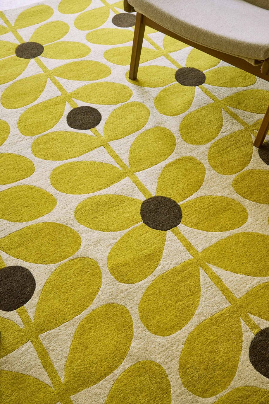 Orla Kiely Sixties Stem Yellow 158106 interior B