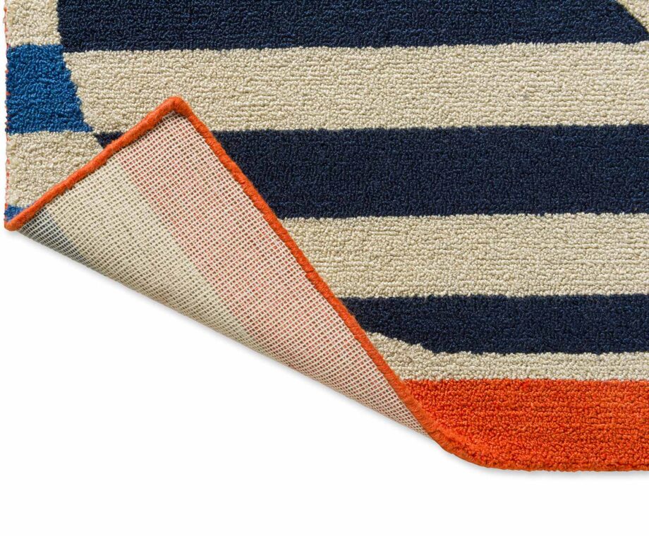 Orla Kiely Stripy Stem Azure 464308 F outdoor
