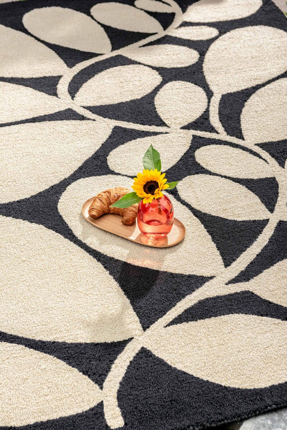 Orla Kiely Sycamore Black 464205 interior B outdoor