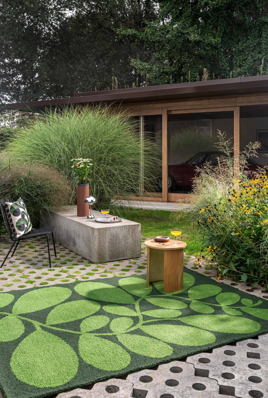 Orla Kiely Sycamore Dill 464207 interior A outdoor