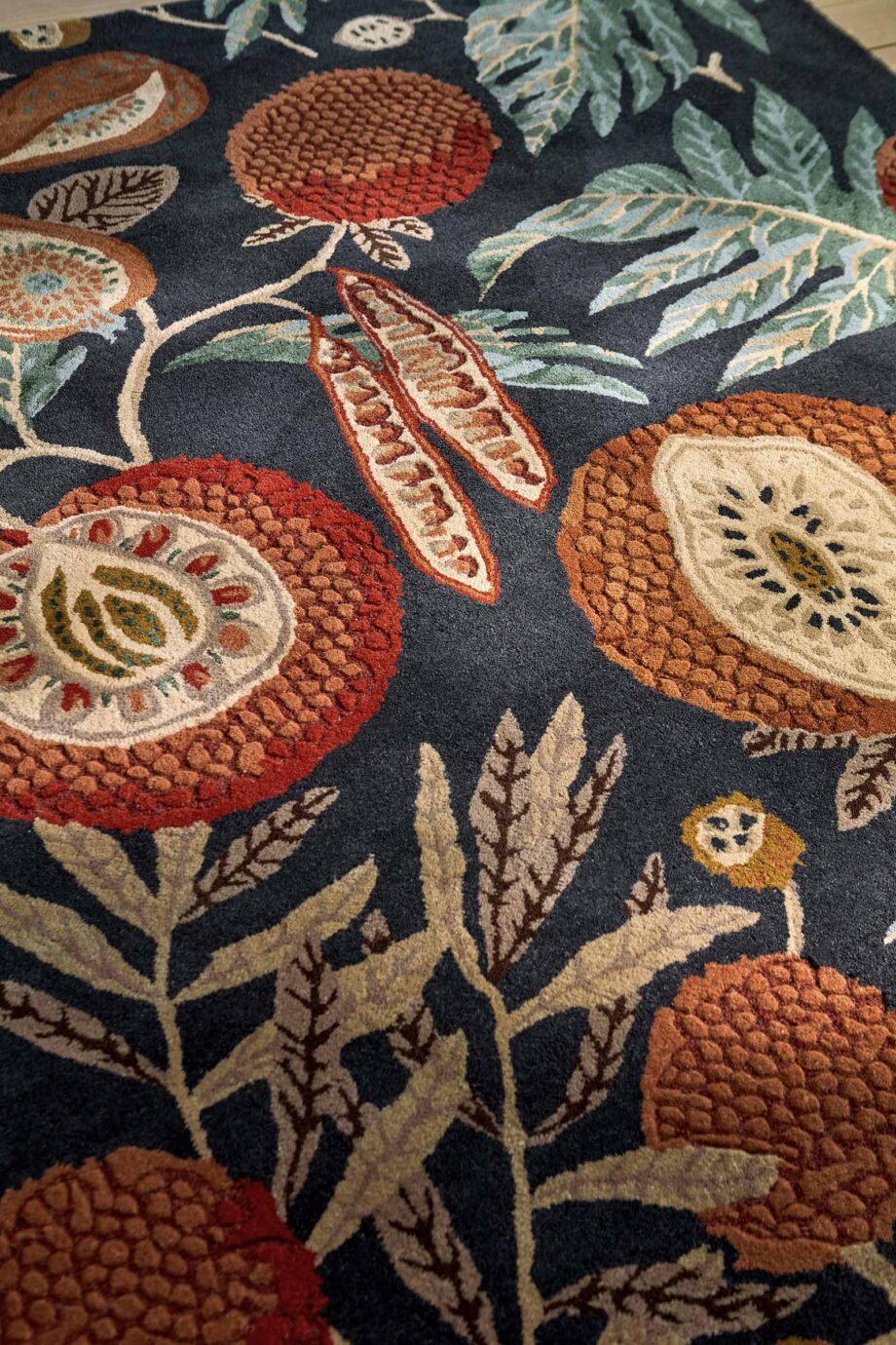 Sanderson Jackfruit Tumeric Indigo 148708 interior C