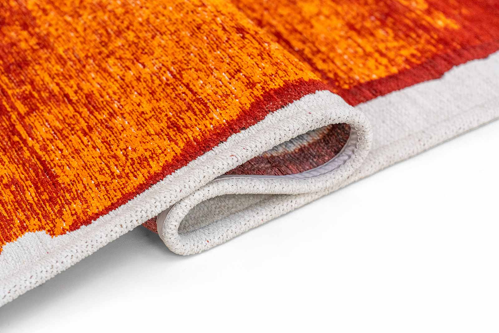 Louis De Poortere matto Craft 2061 Brush Orange fold