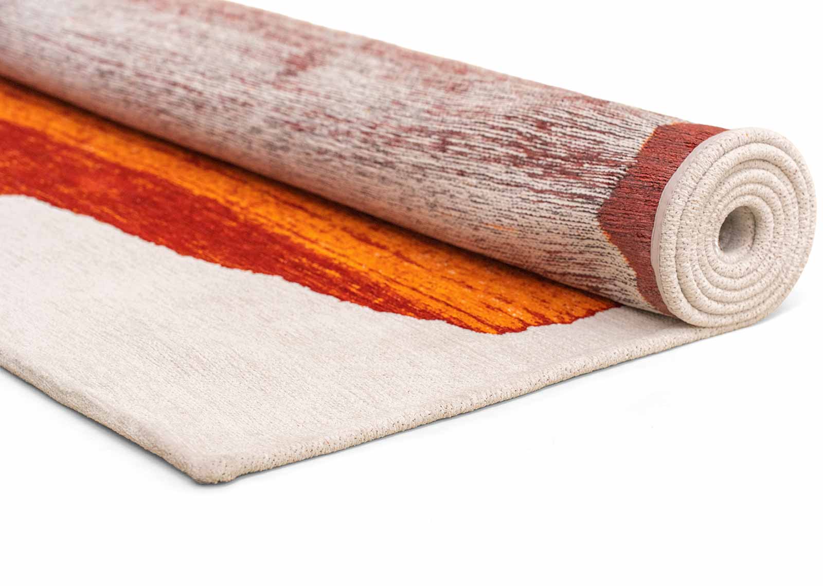 Louis De Poortere matto Craft 2061 Brush Orange roll