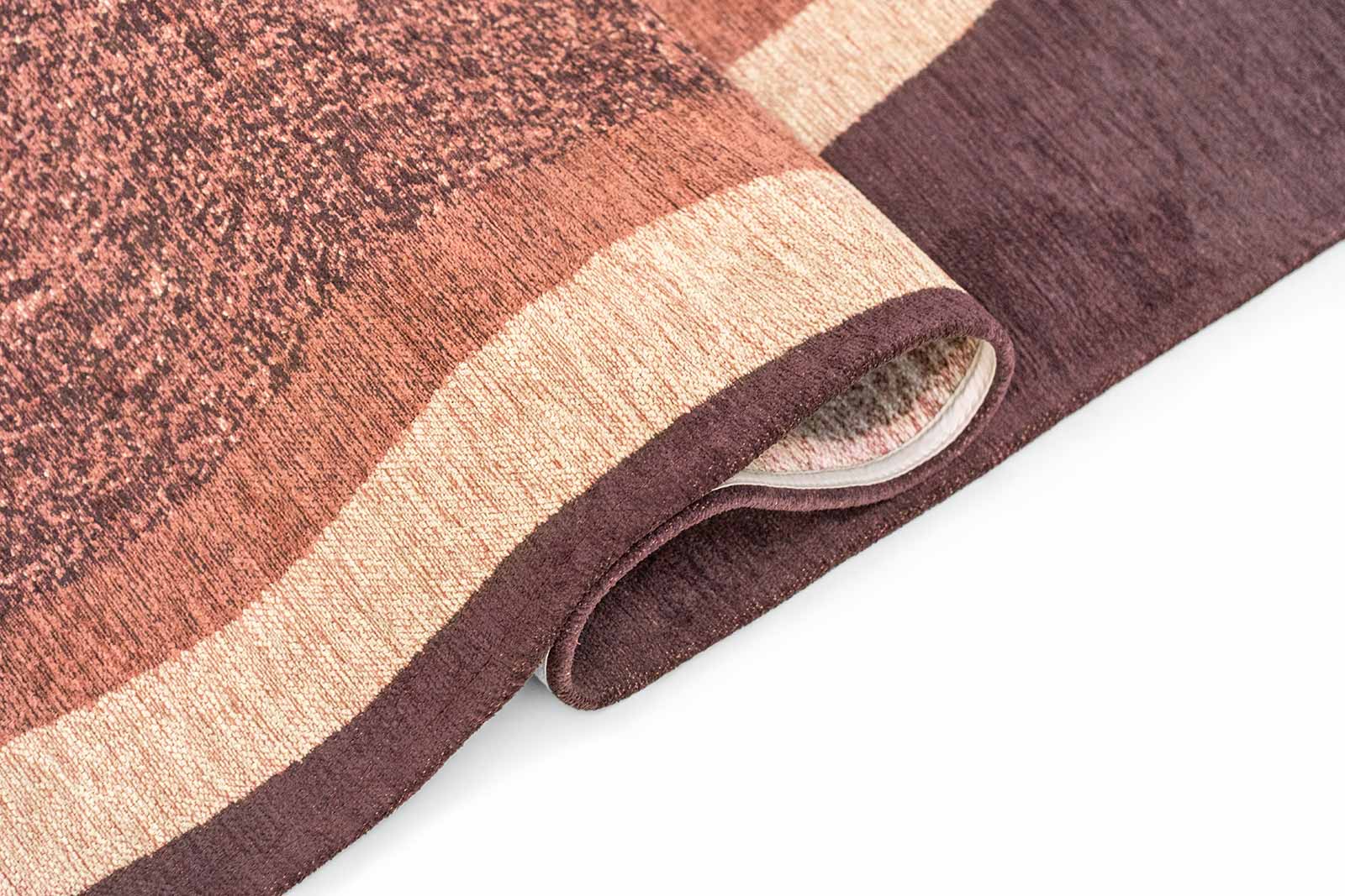Louis De Poortere matto Craft 2064 Marble Rosewood fold