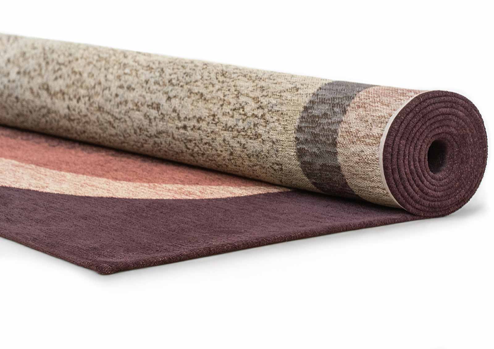 Louis De Poortere matto Craft 2064 Marble Rosewood roll