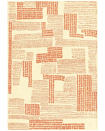 Louis De Poortere matto Craft 2078 Zen Garden Grenadine