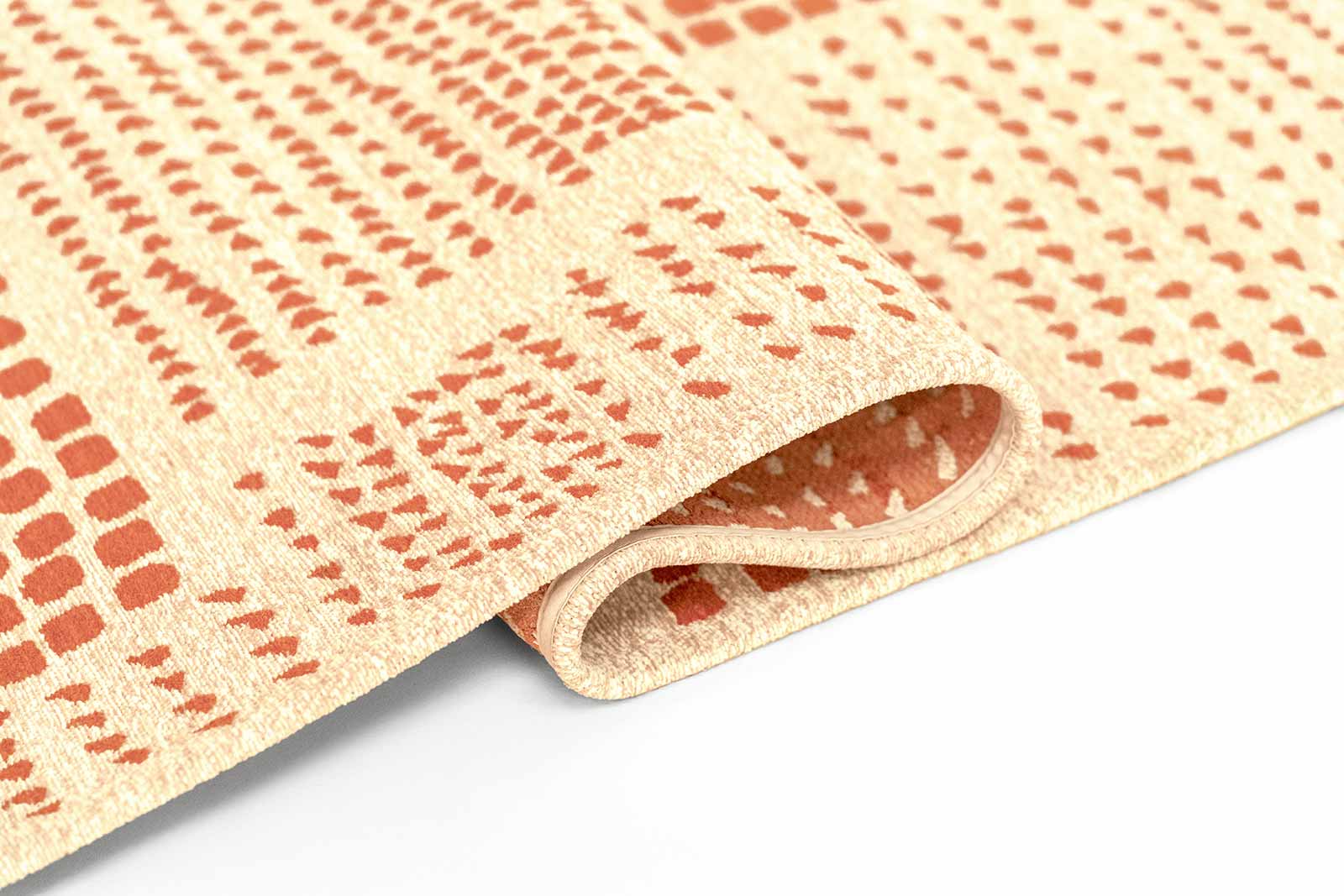Louis De Poortere matto Craft 2078 Zen Garden Grenadine fold