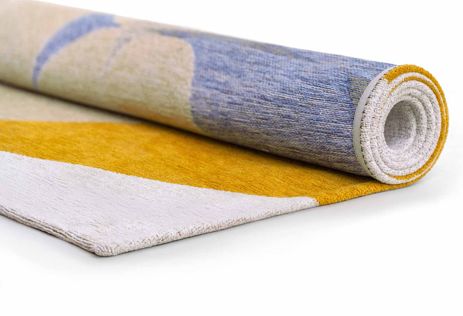 Louis De Poortere matto Gallery 2085 Stones Sunny Blue roll