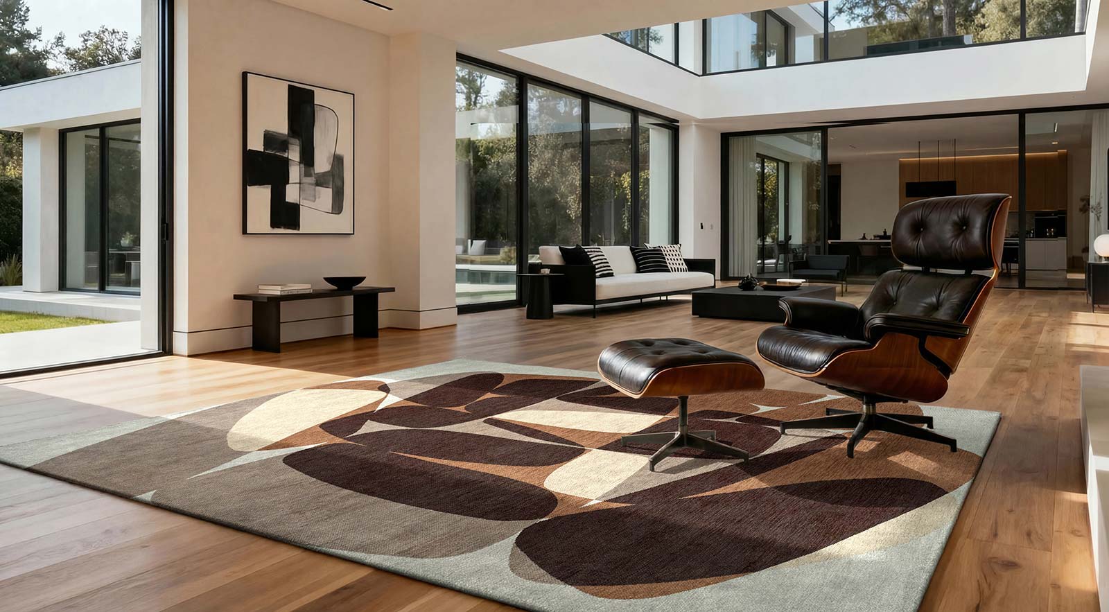 Louis De Poortere matto Gallery 2087 Stones Cookie interior 2